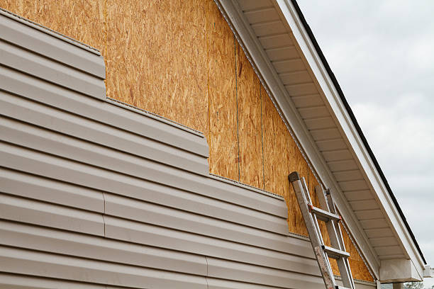 Professional Vinyl Siding technician working in Townville, SC
